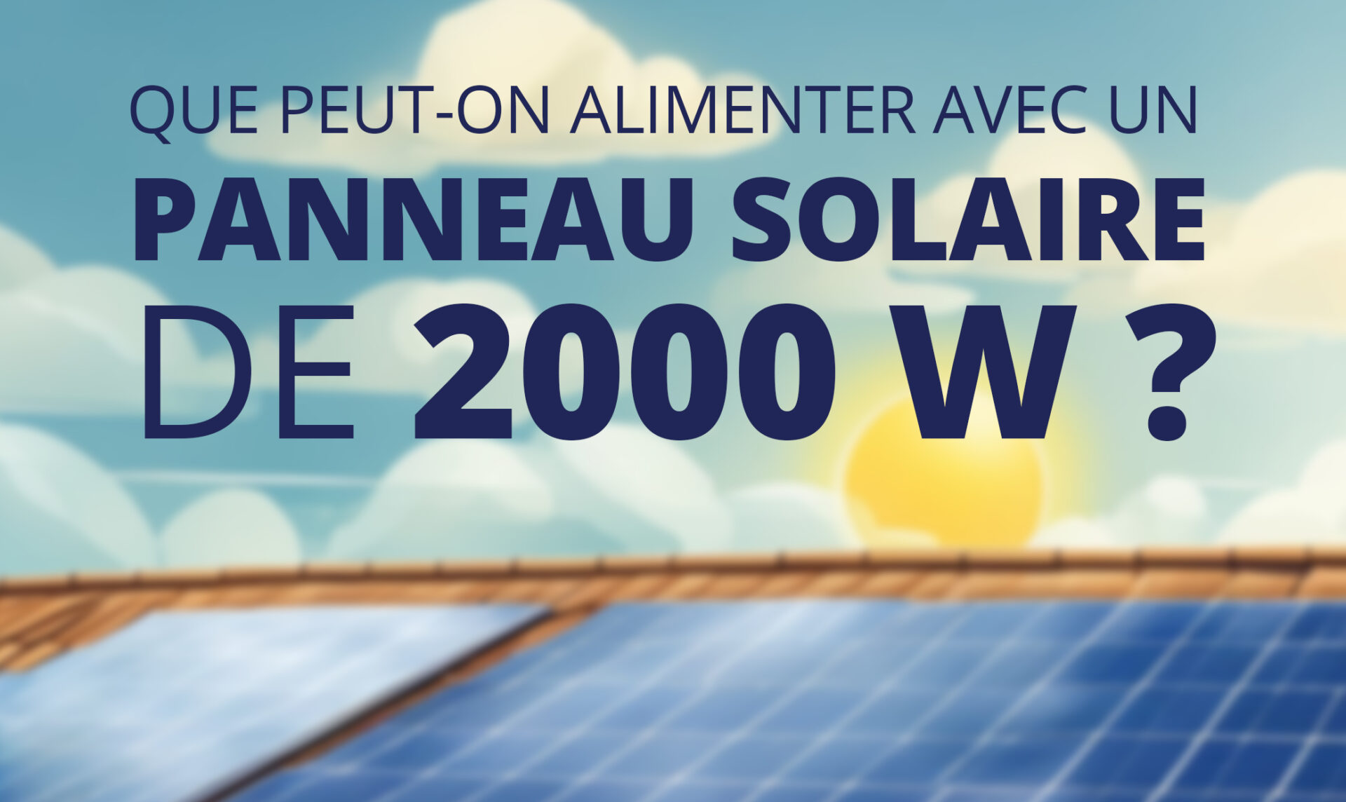 découvrez les avantages du kit solaire 2000w : une solution énergique et écologique pour réduire votre facture d'électricité, bénéficier d'une autonomie énergétique et contribuer à la protection de l'environnement. optez pour une énergie renouvelable et performante pour votre maison !