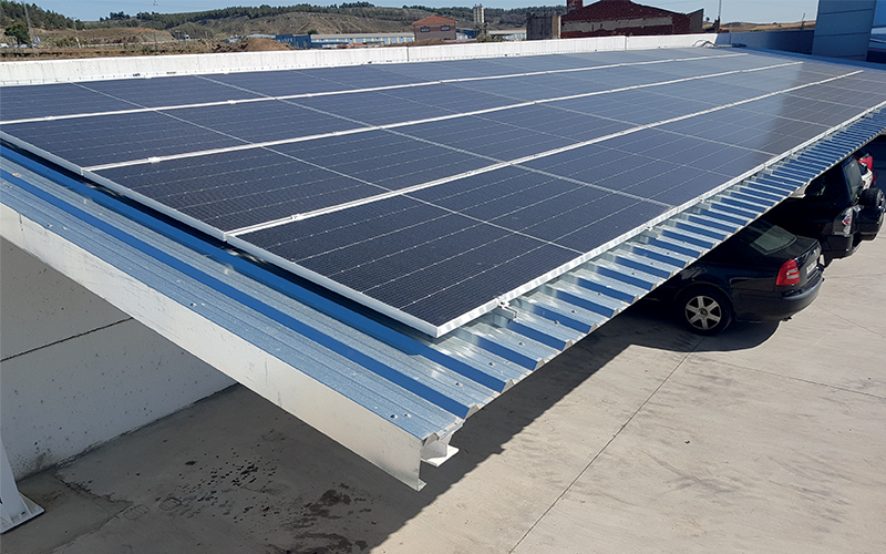 abri-garage-photovoltaique-1 L'abri garage photovoltaïque : une solution éco-énergétique pour votre véhicule