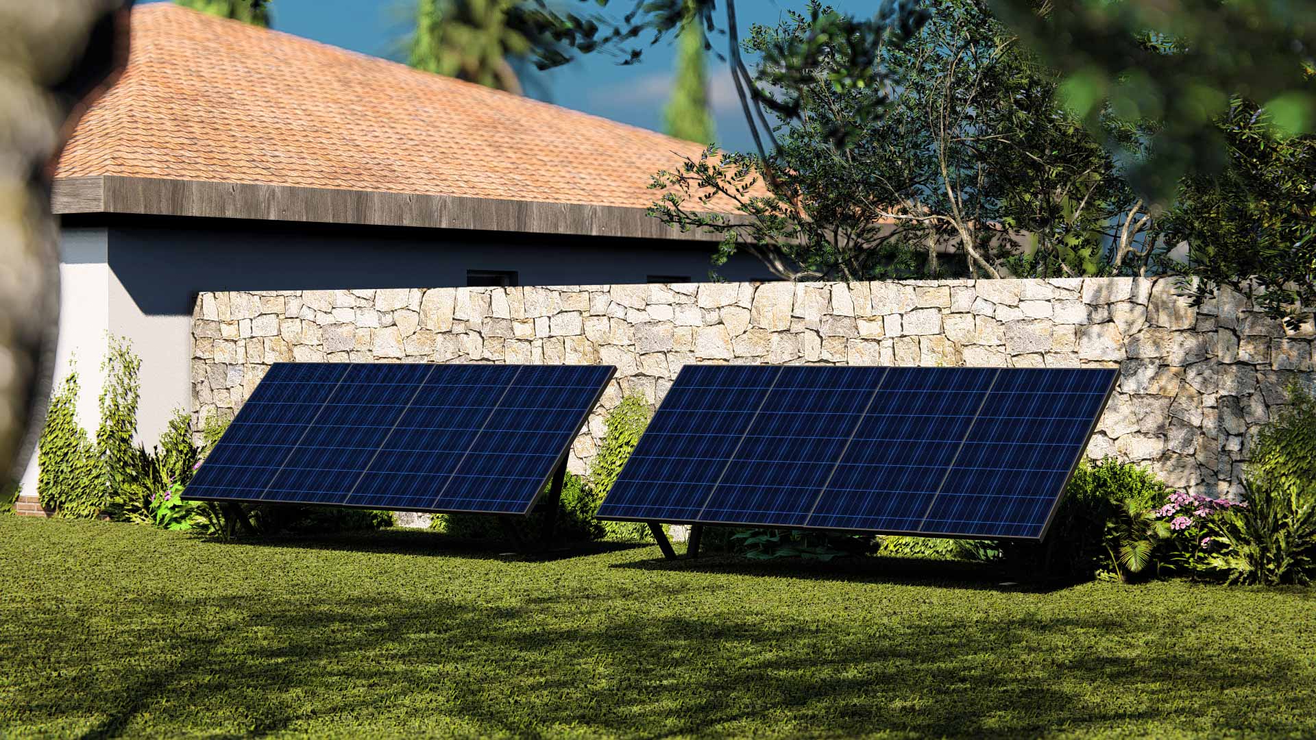 abri-jardin-panneau-solaire-2 Optimisez votre abri de jardin avec un panneau solaire efficace