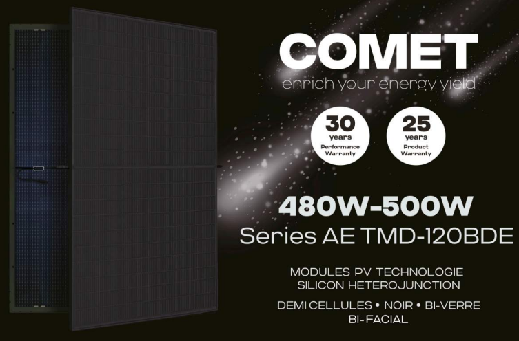 découvrez l'ae solar 500w, un panneau solaire durable, idéal pour maximiser votre production d'énergie tout en respectant l'environnement. profitez d'une performance exceptionnelle et d'une longévité accrue pour vos projets énergétiques renouvelables.