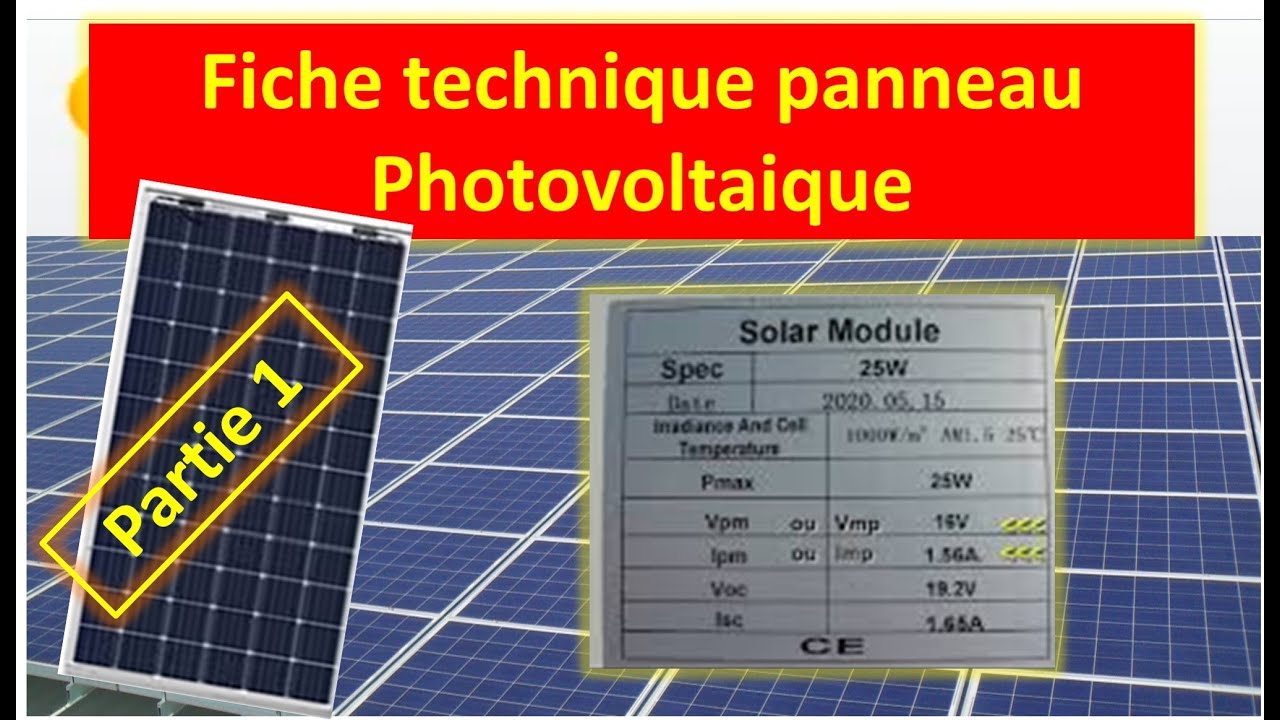 caracteristiques-panneau-solaire-6 Les caractéristiques essentielles d'un panneau solaire photovoltaïque