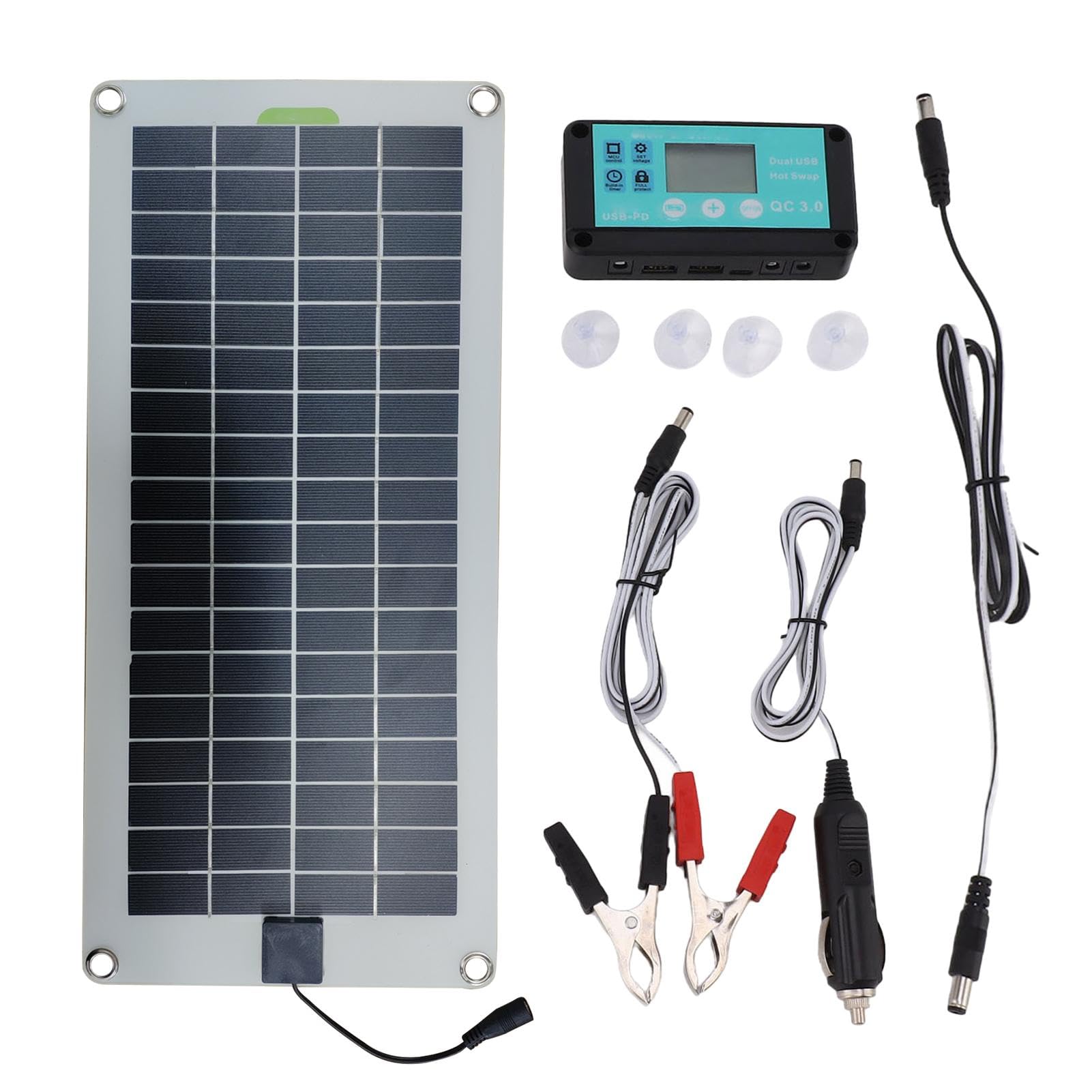 chargeur-entretien-panneau-solaire-12v Optimisez votre énergie avec un chargeur d'entretien pour panneau solaire photovoltaïque pliable 12 V
