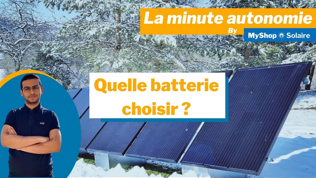 choisir-batterie-solaire-4 Prix batterie panneau solaire : comment choisir la meilleure option pour votre installation