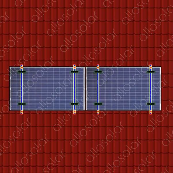 clames-pour-panneaux-solaires-2 Tout savoir sur les clames de milieu pour fixation de panneaux solaires photovoltaïques