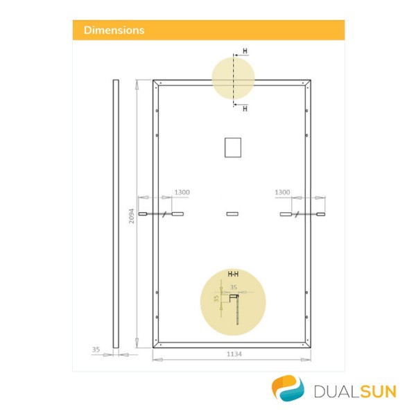 dimensions-panneau-solaire-2 dimensions panneau solaire photovoltaique