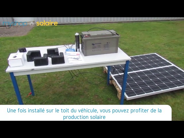 fixation-panneau-solaire-camping-3 kit fixation panneau solaire camping car