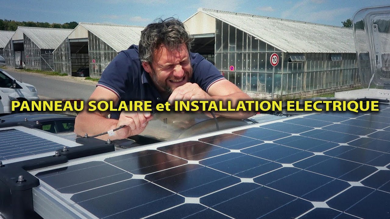 installer-panneau-solaire-fourgon-1 Comment installer un panneau solaire photovoltaïque sur un fourgon aménagé