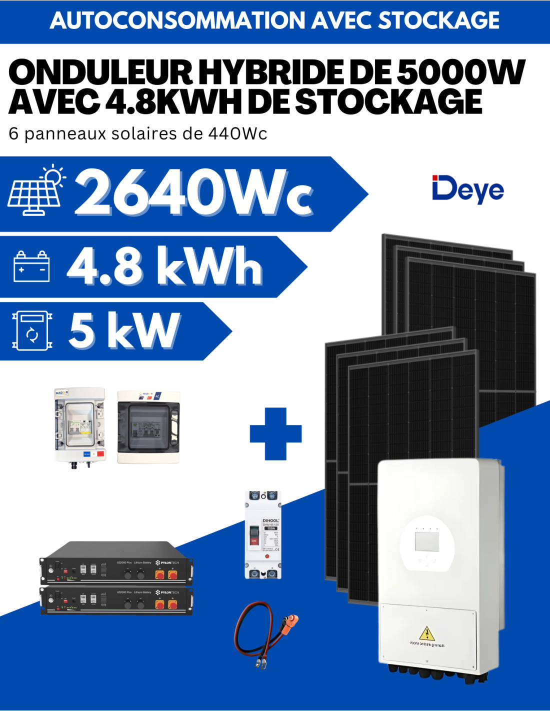 découvrez notre kit solaire 9 kw, une solution idéale pour optimiser votre production d'énergie renouvelable. profitez d'une installation complète et performante, conçue pour réduire votre facture d'électricité tout en préservant l'environnement. transformez votre habitation en source d'énergie durable dès aujourd'hui!