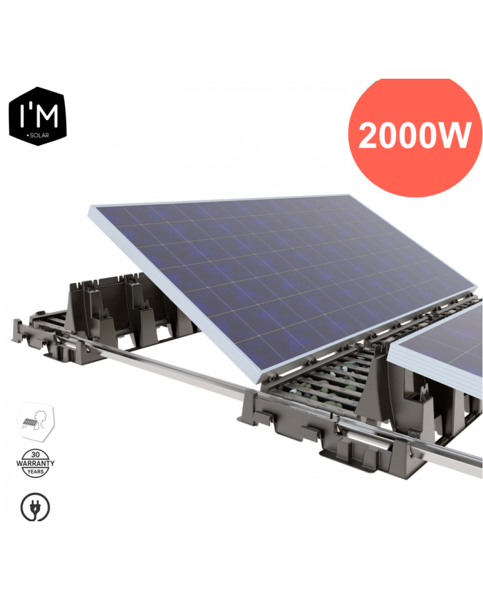 kit-solaire-2000w Investir dans un kit solaire 2000w 230v pour maximiser votre autoconsommation
