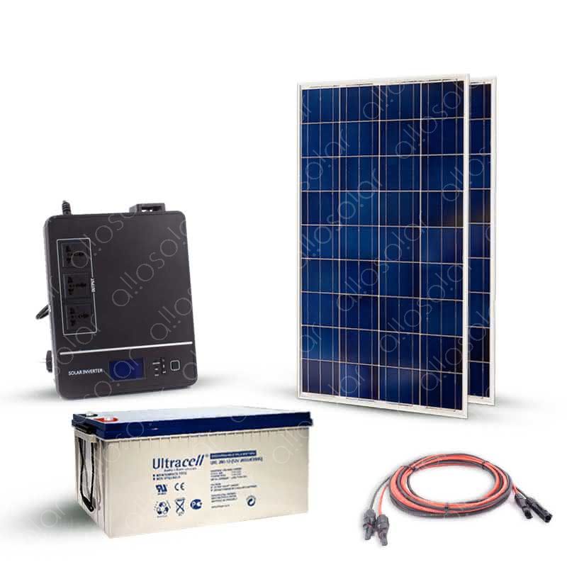 kit-solaire-200w kit panneau solaire souple 200w