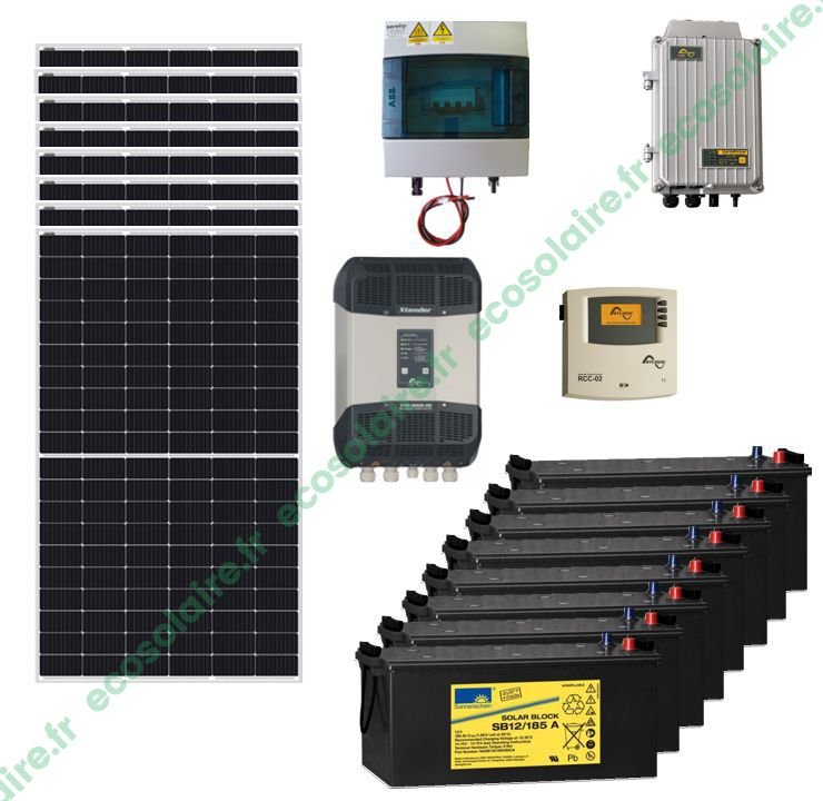 kit-solaire-3000w-12 kit panneau solaire 3000w