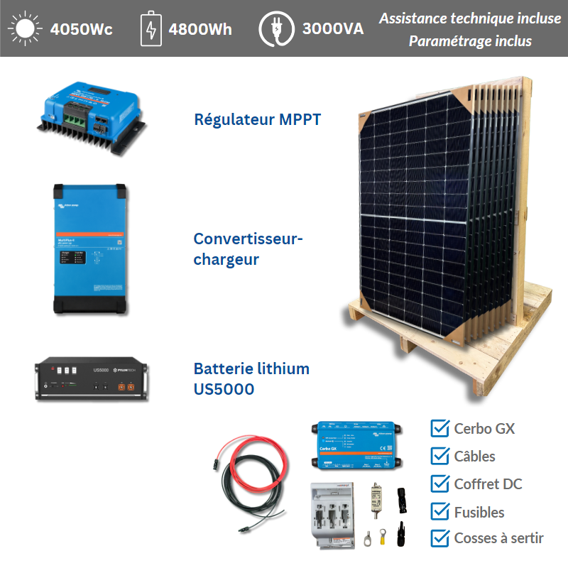 kit-solaire-3000w-2 Kit panneau solaire 3000w : l'énergie renouvelable à portée de main