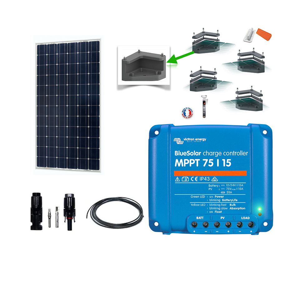 kit-solaire-camping-220v-2 kit panneau solaire camping car 220v