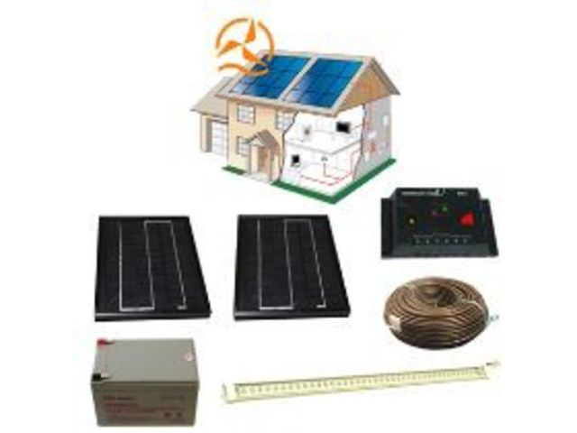 kit-solaire-eclairage-3 kit panneau solaire pour eclairage exterieur