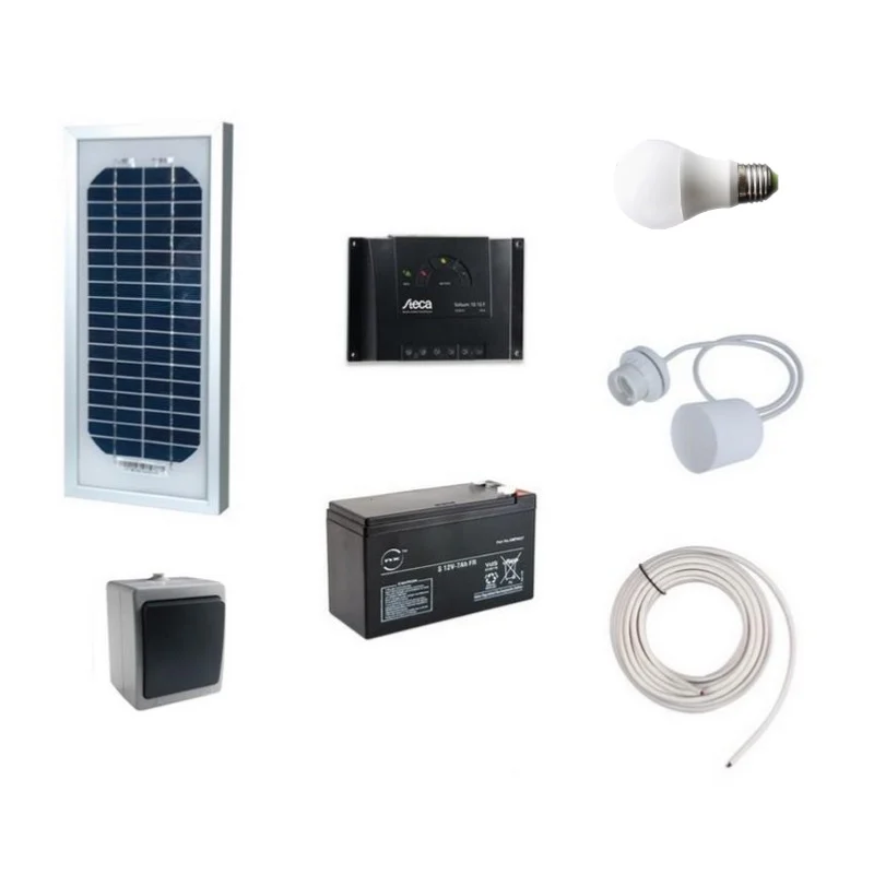 kit-solaire-eclairage kit panneau solaire pour eclairage exterieur