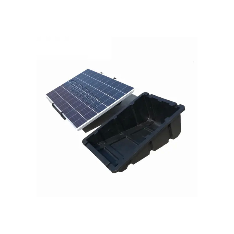 panneau-photovoltaique-toit-plat-2 panneau photovoltaique sur toit plat