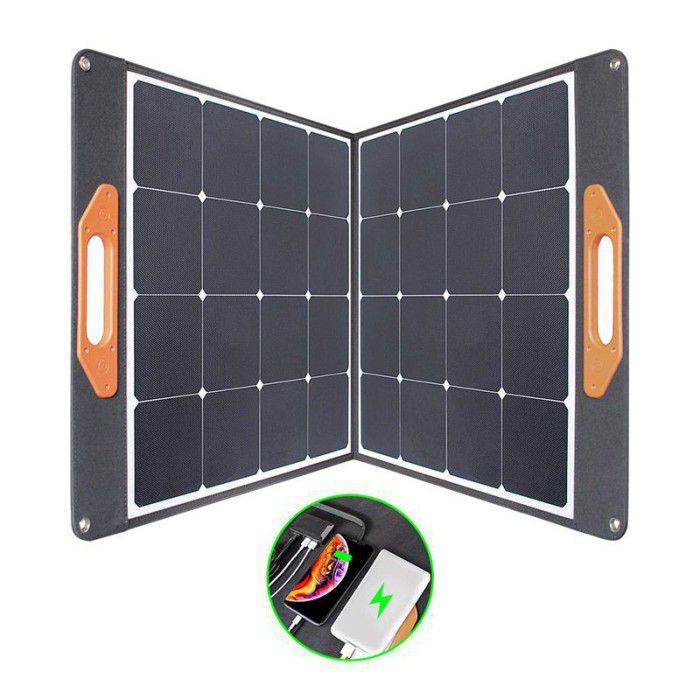 panneau-solaire-100w-pliable-2 panneau solaire pliable 100w