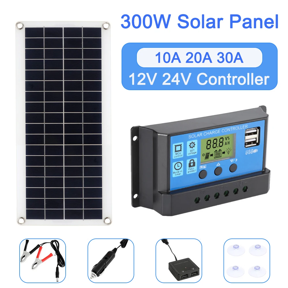 panneau-solaire-12v-300w panneau solaire 12v 300w