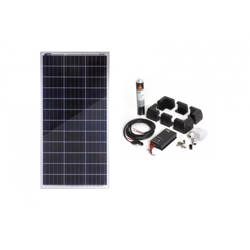 panneau-solaire-12v-camping-car-1 panneau solaire 12 volts pour camping car