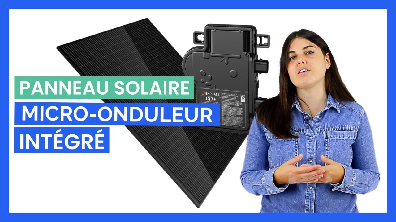 panneau-solaire-avec-micro-onduleur panneau solaire avec micro onduleur intégré