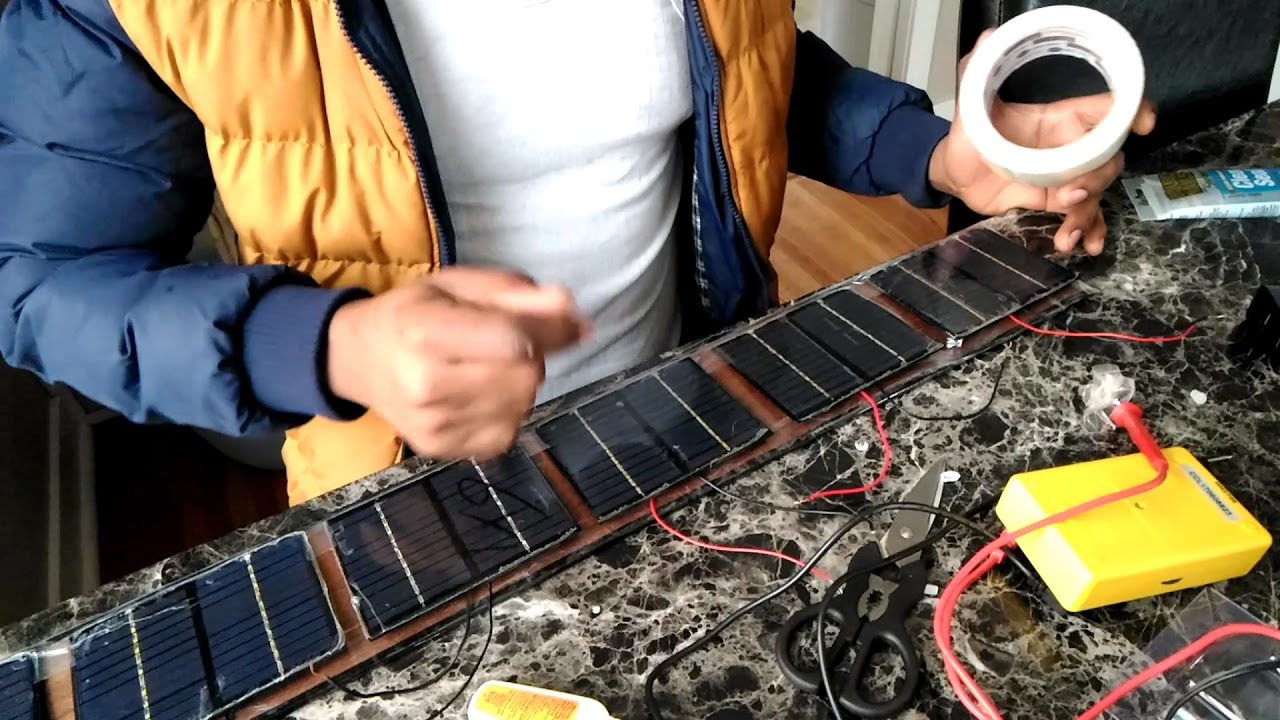 panneau-solaire-diy-9 Comment faire son panneau solaire photovoltaïque soi-même