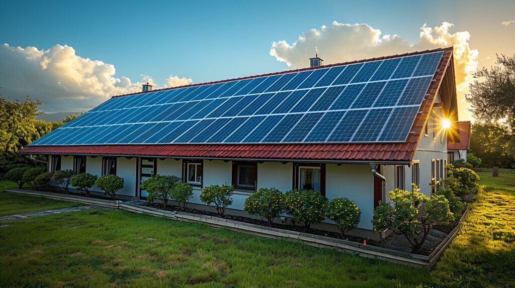 panneau-solaire-maison-11 panneau solaire autonome maison