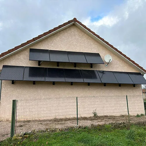 panneau-solaire-mural Optimisez votre espace avec un panneau solaire mural pour l'autoconsommation