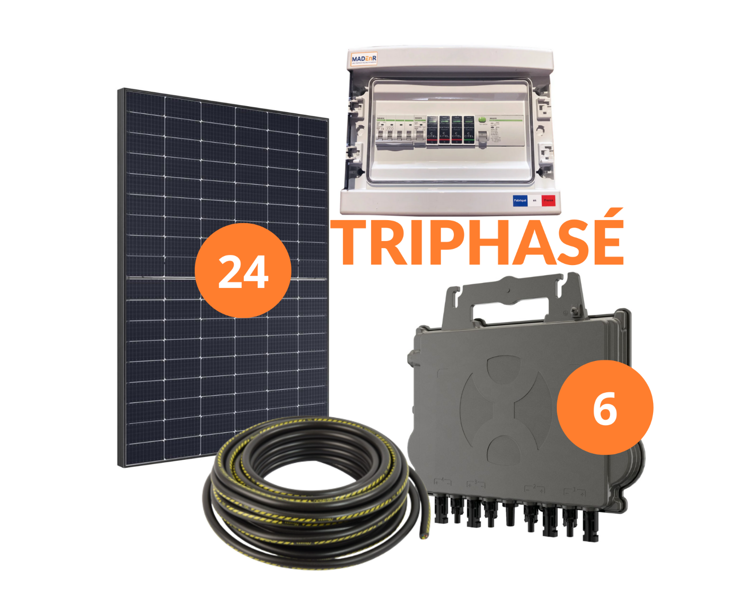 panneau-solaire-triphase panneau solaire autoconsommation triphasé