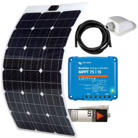 panneau-solaire-van-3 panneau solaire souple pour van