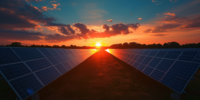 panneaux-nuit panneaux solaires nuit