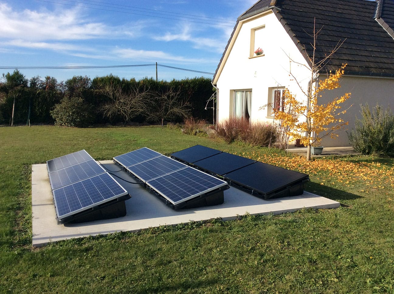 panneaux-solaires-au-sol-9 Installation de panneaux solaires au sol : un investissement rentable pour votre avenir énergétique