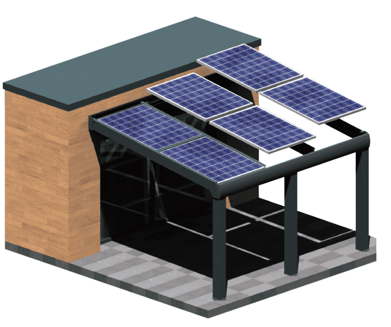 pergola-solaire pergola panneau solaire