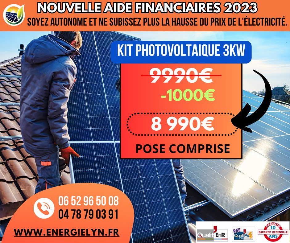 prix-panneaux-solaires-3kw Découvrez le prix des panneaux solaires 3kw : un investissement rentable