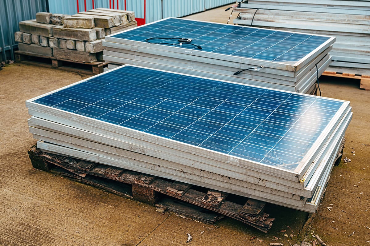 recyclage-panneaux-solaires-cout coût du recyclage panneaux solaires photovoltaïques