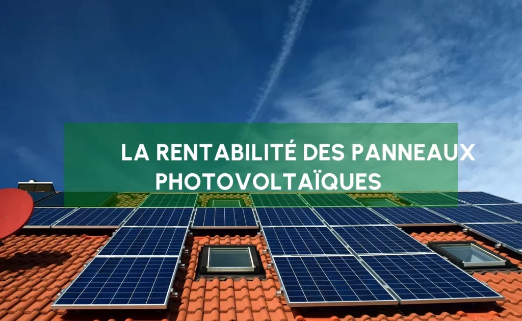 rentabilite-des-panneaux-solaires Pourquoi installer des panneaux solaires chez soi est un choix rentable
