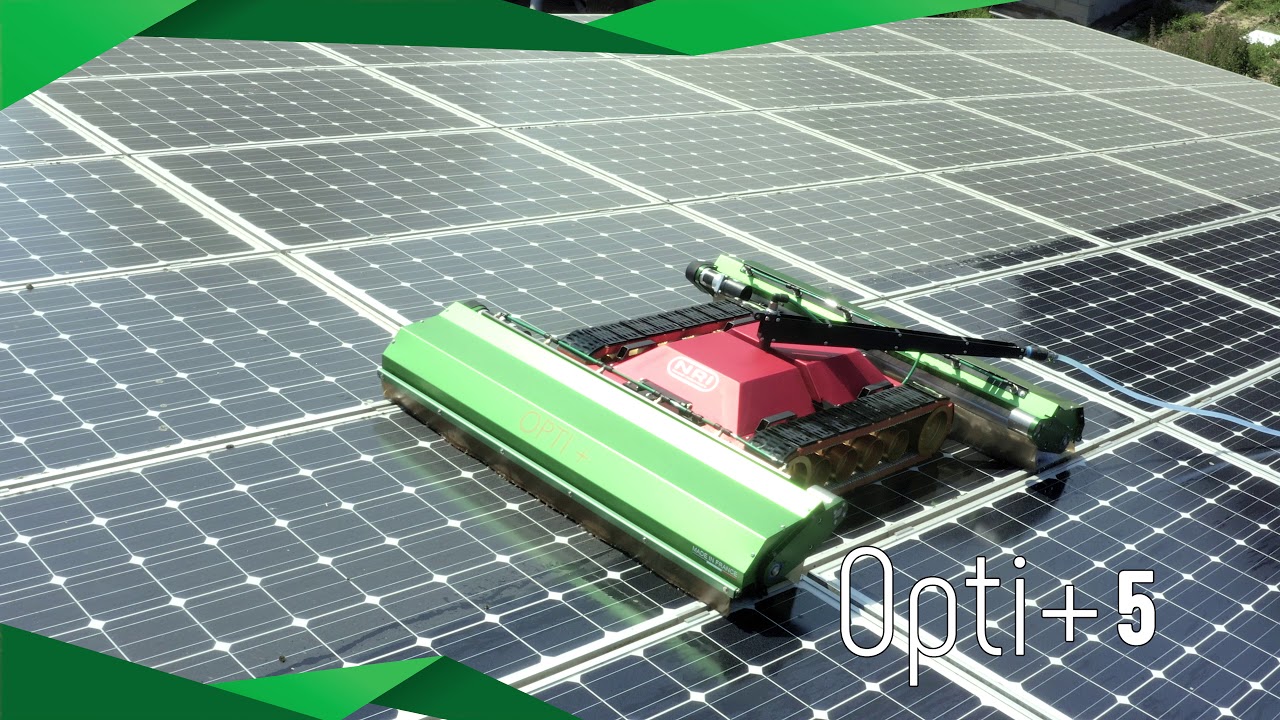robot-panneau-solaire robot nettoyage panneau solaire