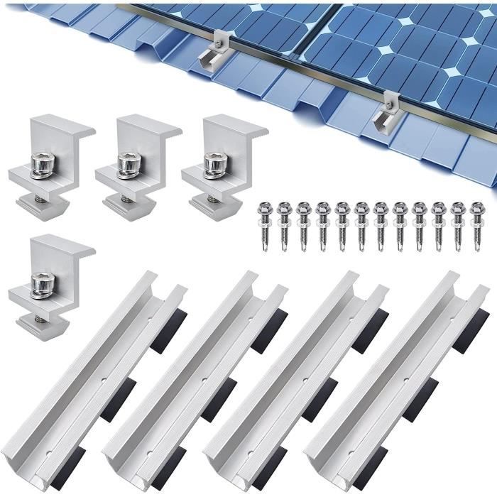 support-solaire-2 diy support panneau solaire