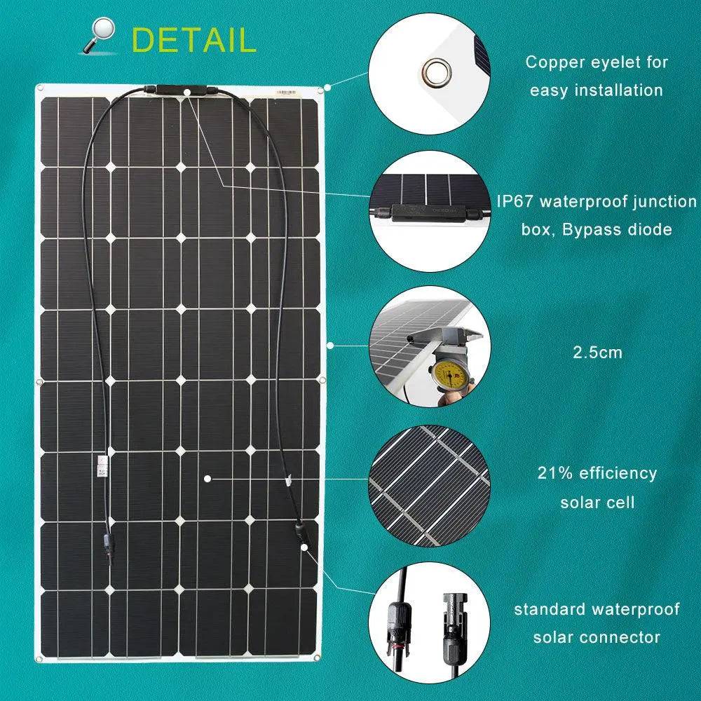 découvrez les avantages des panneaux solaires flexibles de 150w : légèreté, flexibilité d'installation, efficacité énergétique et durabilité, idéaux pour alimenter vos appareils dans divers environnements. optez pour une énergie renouvelable pratique et performante.