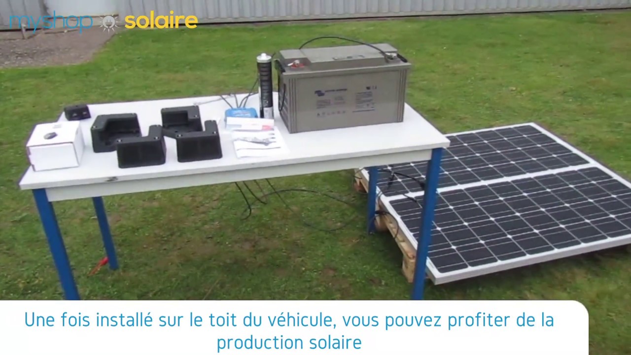 découvrez notre kit solaire spécialement conçu pour les camping-cars, vous permettant de profiter d'énergie renouvelable lors de vos aventures en plein air. idéal pour une autonomie optimale, ce kit vous offre une solution pratique et écologique pour recharger vos appareils et alimenter vos équipements lors de vos déplacements.