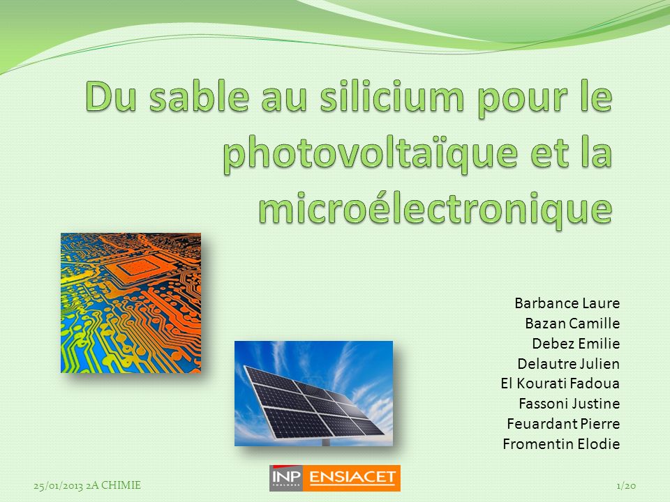 découvrez le silicium photovoltaïque, un matériau clé dans la production d'énergie solaire. apprenez comment il transforme la lumière du soleil en électricité et son rôle essentiel dans les technologies renouvelables. explorez ses avantages, son efficacité et son impact sur l'avenir de l'énergie durable.