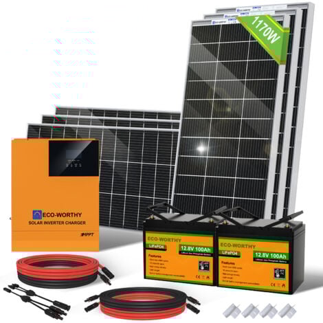 batterie-panneau-solaire-1000w batterie pour panneau solaire 1000w