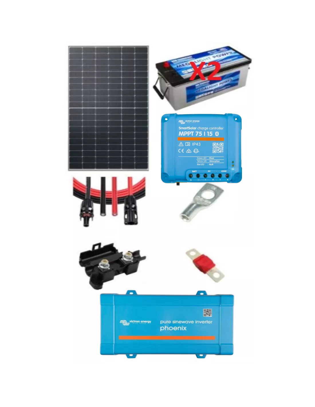 batterie-solaire-500w batterie pour panneau solaire 500w