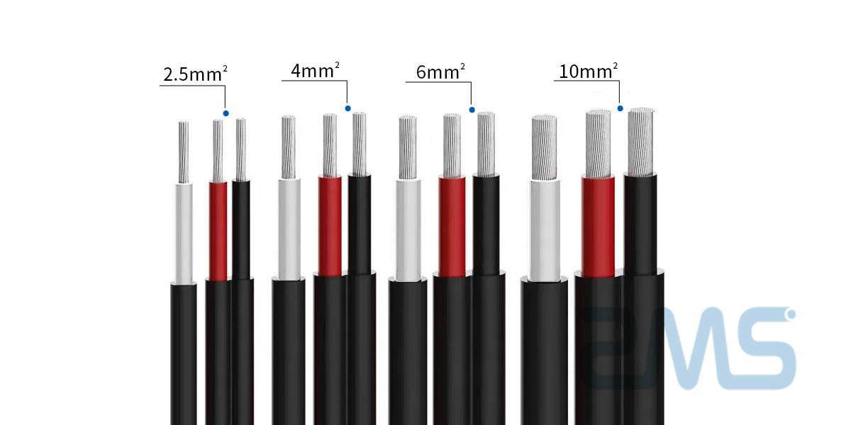 cable-solaire-11 section cable panneau solaire