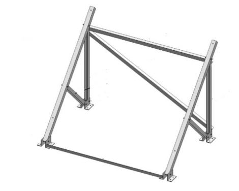 chassis-solaire chassis panneau solaire