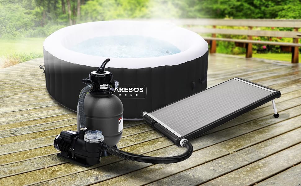 chauffage-spa-solaire chauffer spa avec panneau solaire