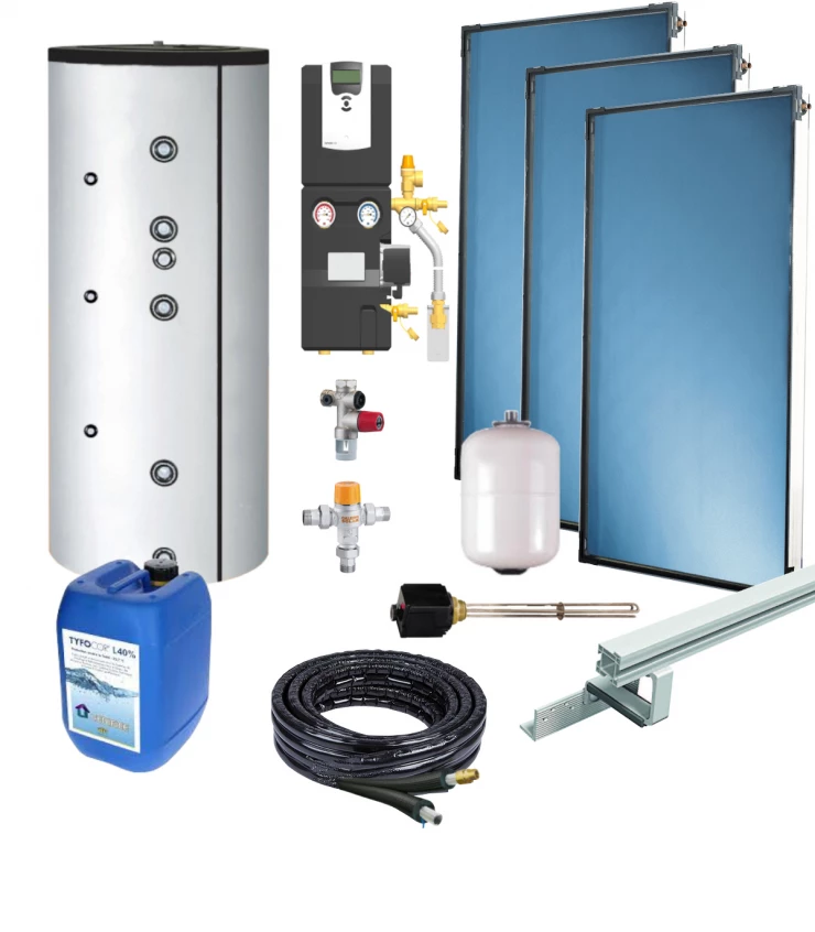 chauffe-eau-solaire-3 panneaux solaire pour eau chaude