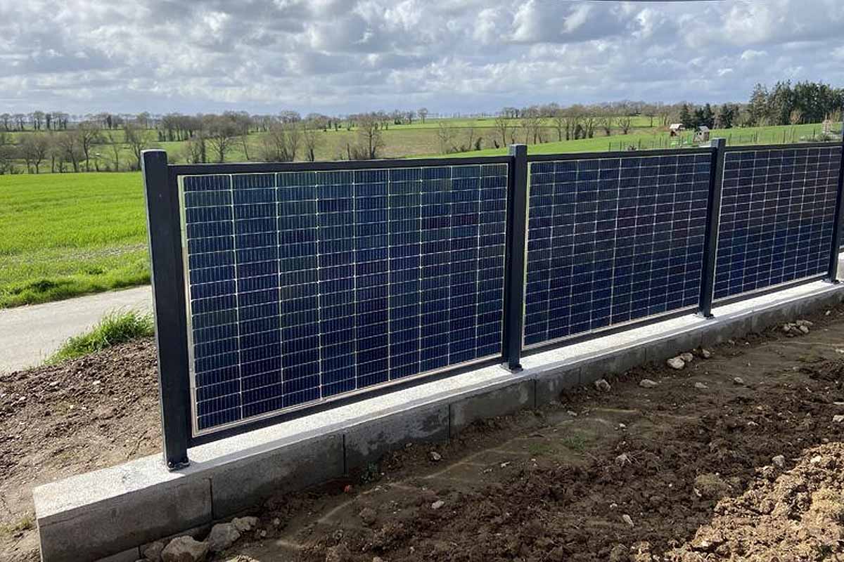 cloture-solaire-6 clôture avec panneau solaire