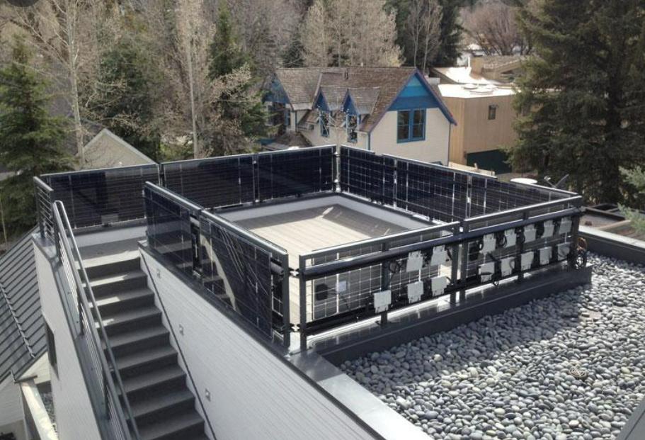 cloture-solaire-9 clôture avec panneau solaire