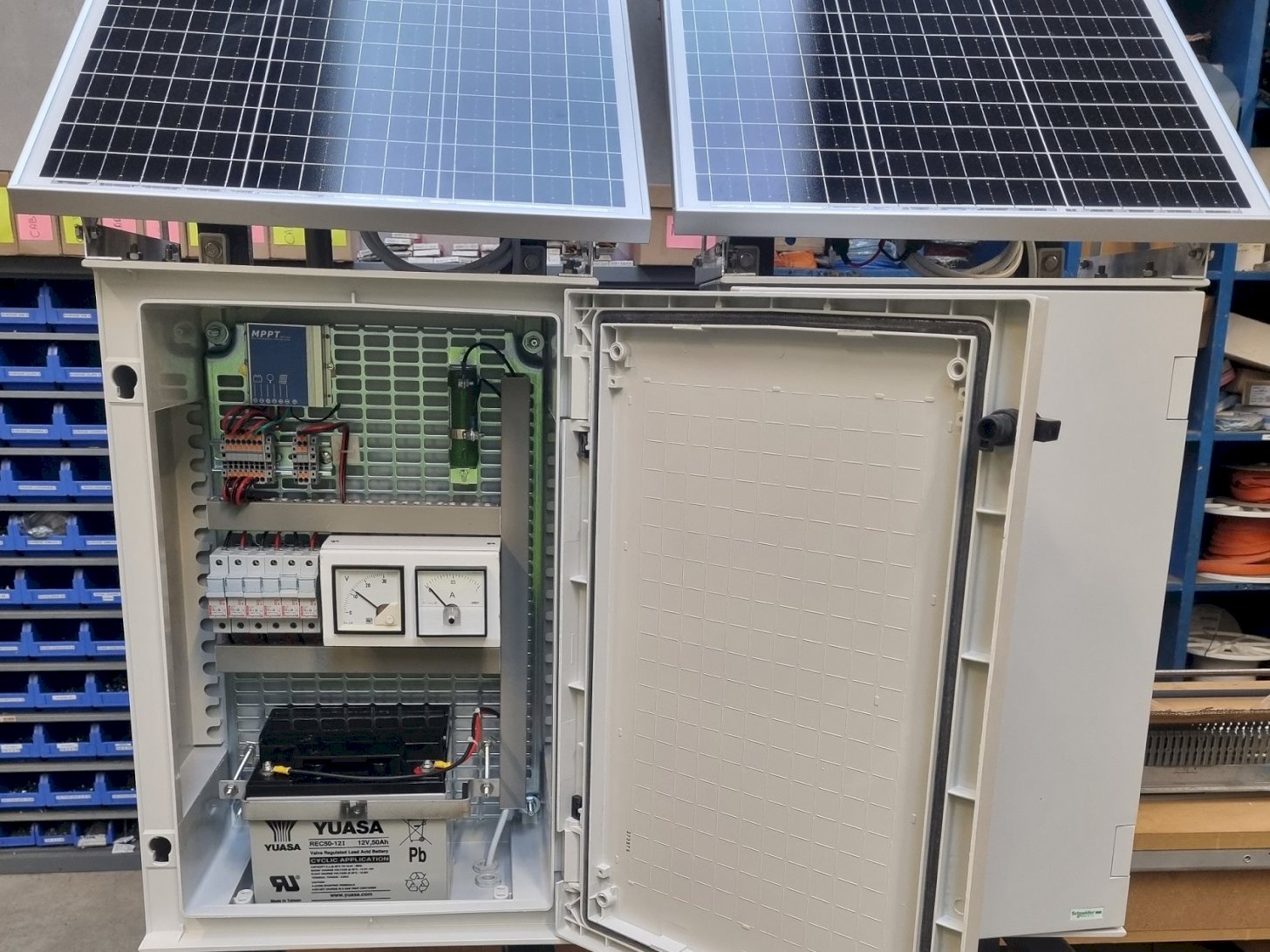 coffret-solaire-6 coffret electrique pour panneau solaire