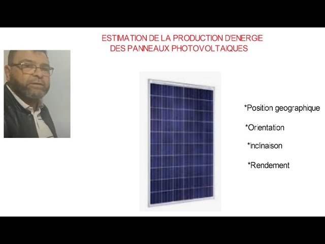 découvrez notre service d'estimation pour panneaux solaires. obtenez une évaluation précise et personnalisée de votre projet d'énergie renouvelable, maximisez votre rendement et réduisez vos coûts d'électricité grâce à une installation solaire adaptée à vos besoins.